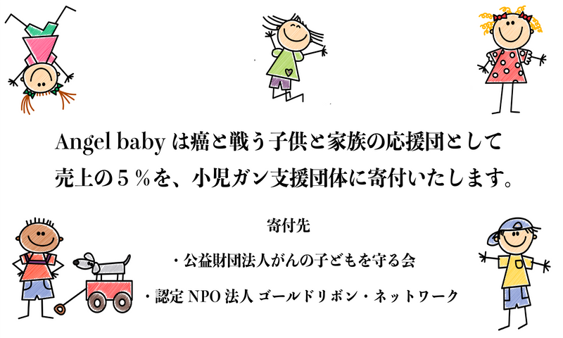 小児ガン支援団体への寄付活動